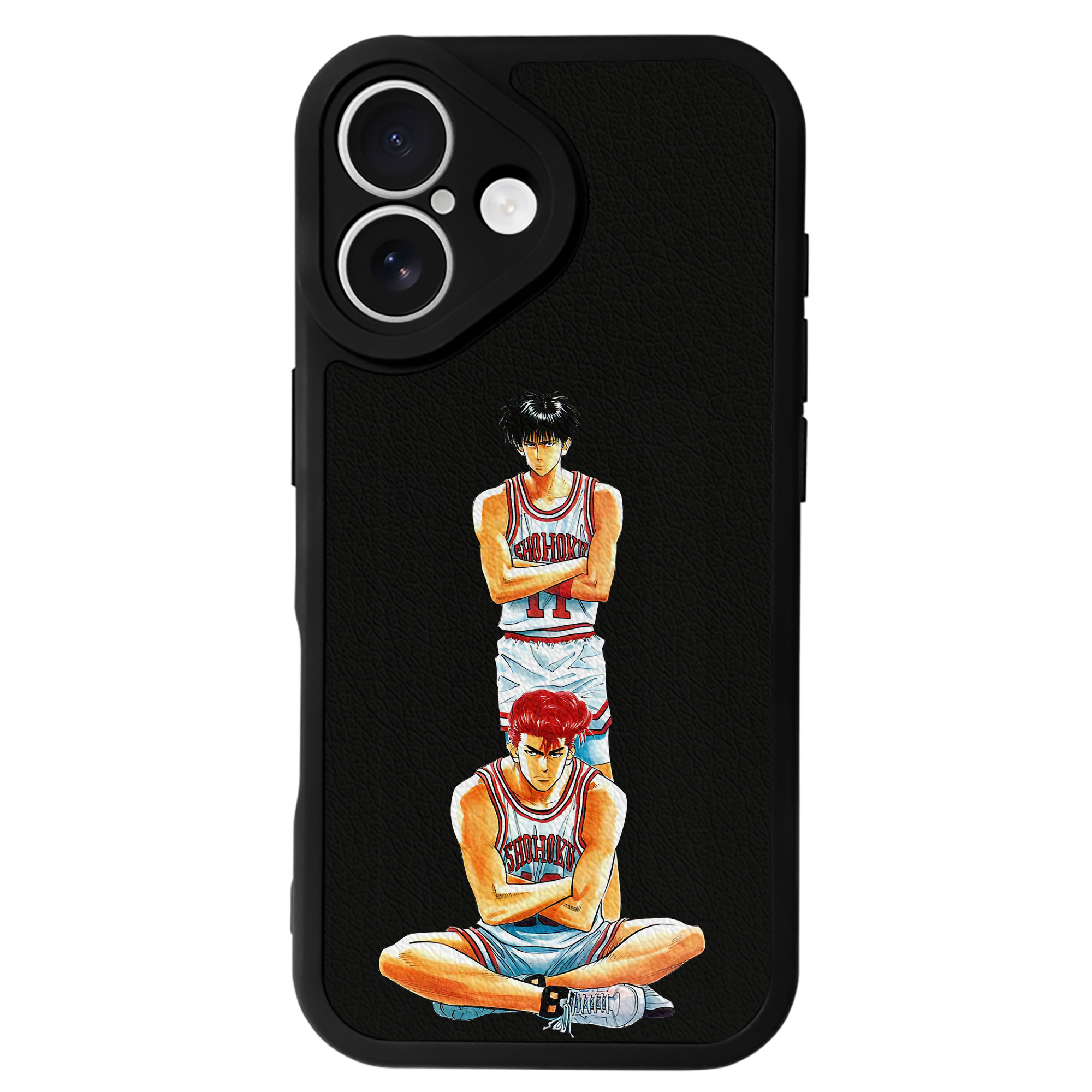 （画像用） SLAM DUNK／スラムダンク 【iPhone 16シリーズ対応】シリコンスマホケース（レザー調） 材質：シリコン